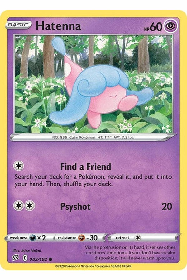 083 / 192 Hatenna - Common - Collectible Madness