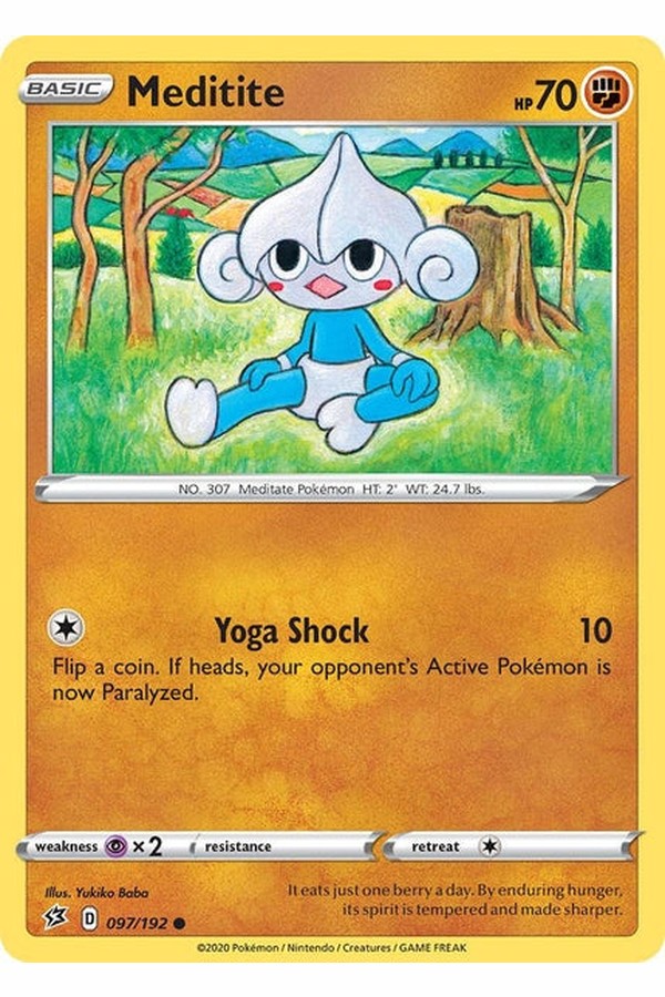 097 / 192 Meditite - Common - Collectible Madness