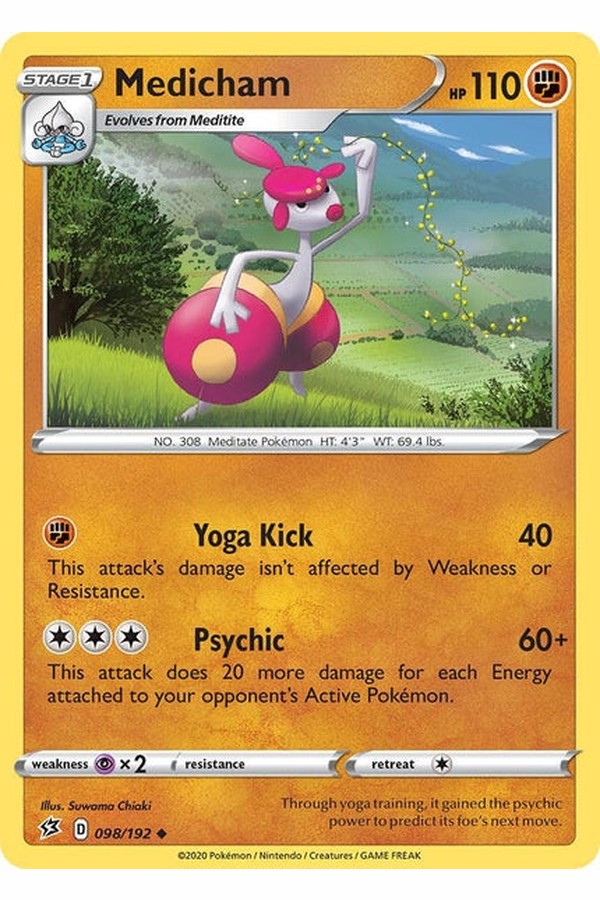 098 / 192 Medicham - Uncommon - Collectible Madness