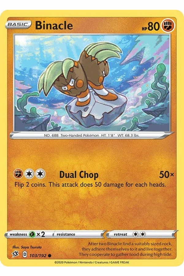 103 / 192 Binacle - Common - Collectible Madness