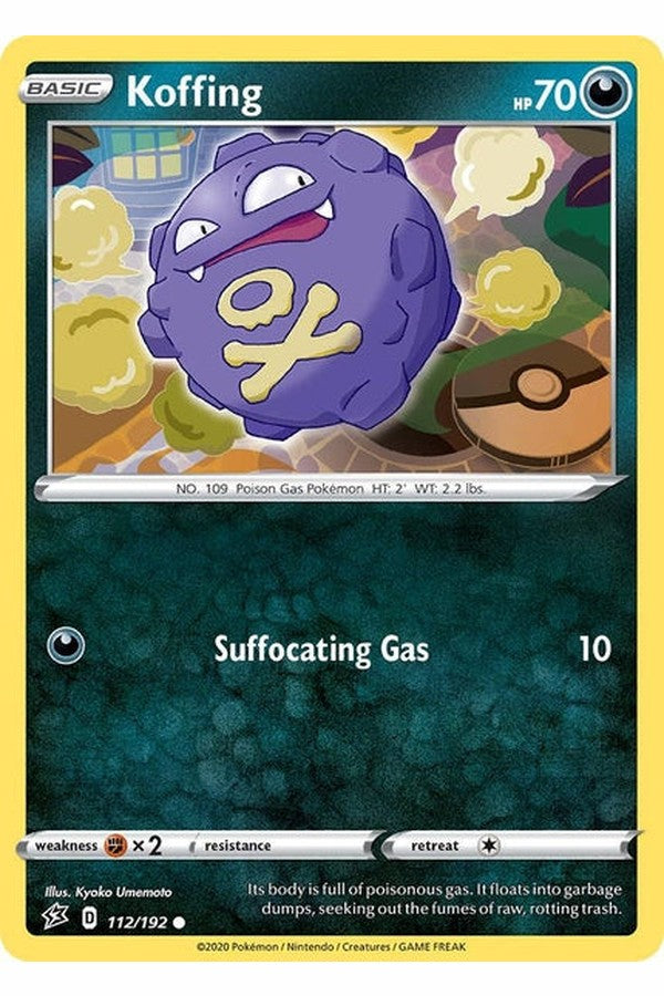 112 / 192 Koffing - Common - Collectible Madness