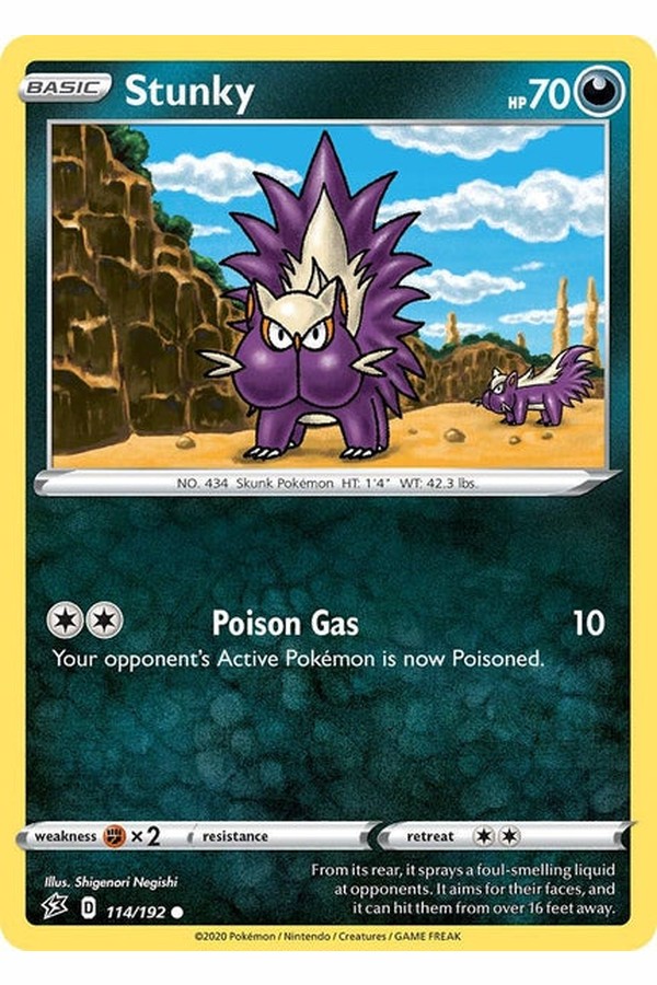 114 / 192 Stunky - Common - Collectible Madness
