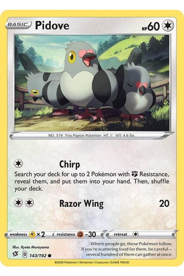 143 / 192 Pidove - Common - Collectible Madness