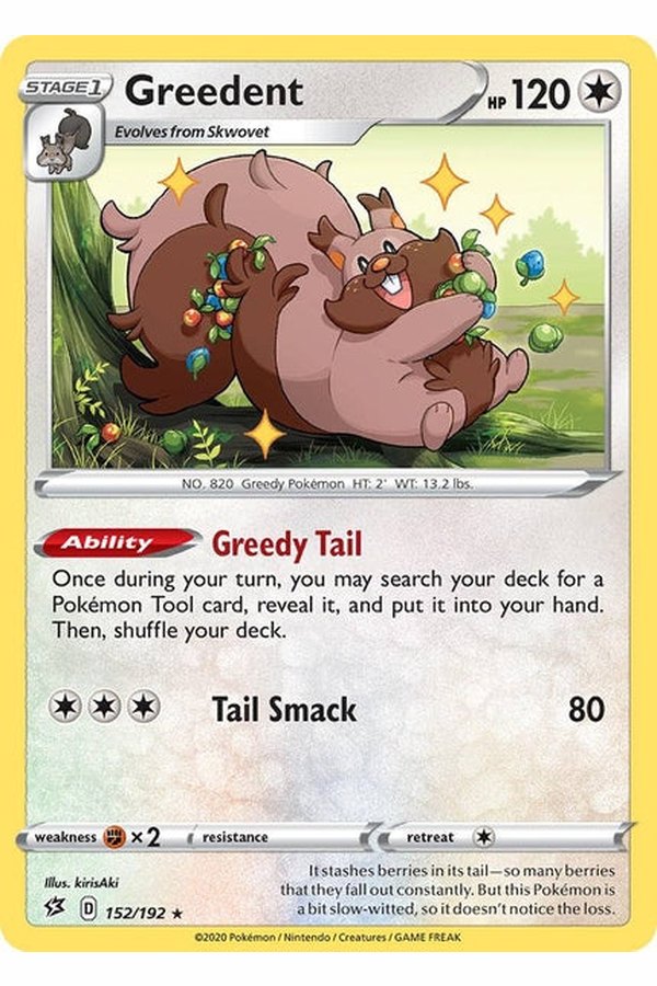 152 / 192 Greedent - Rare - Collectible Madness