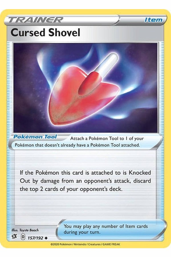157 / 192 Cursed Shovel - Uncommon - Collectible Madness