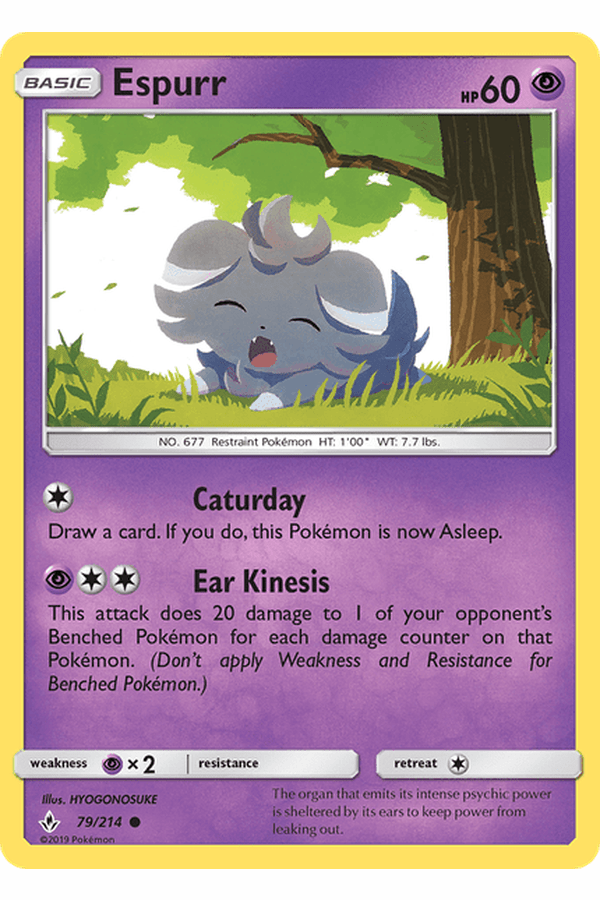 079 / 214 Espurr - Common - Collectible Madness