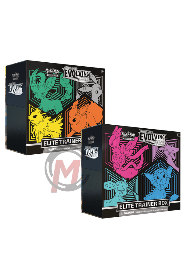 Pokemon - TCG - Evolving Skies Elite Trainer Box Options Pokemon - TCG - Evolving Skies Elite Trainer Box Options
