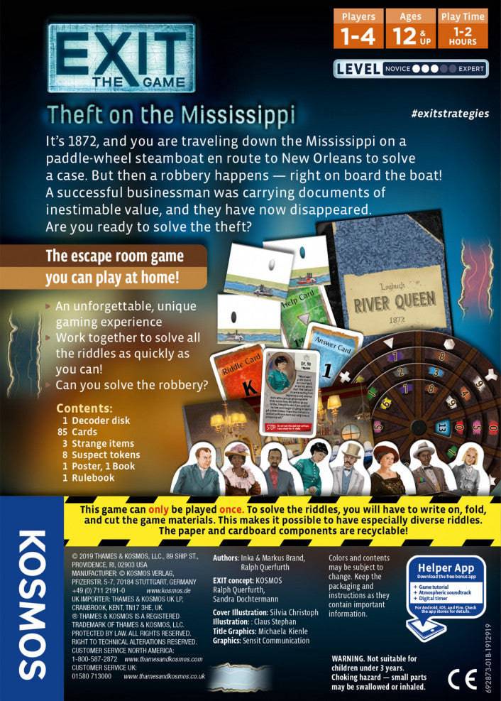 Exit The Game: Theft on the Mississippi - Collectible Madness