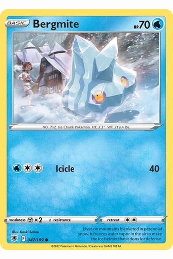 047/189 Bergmite - Common - Collectible Madness
