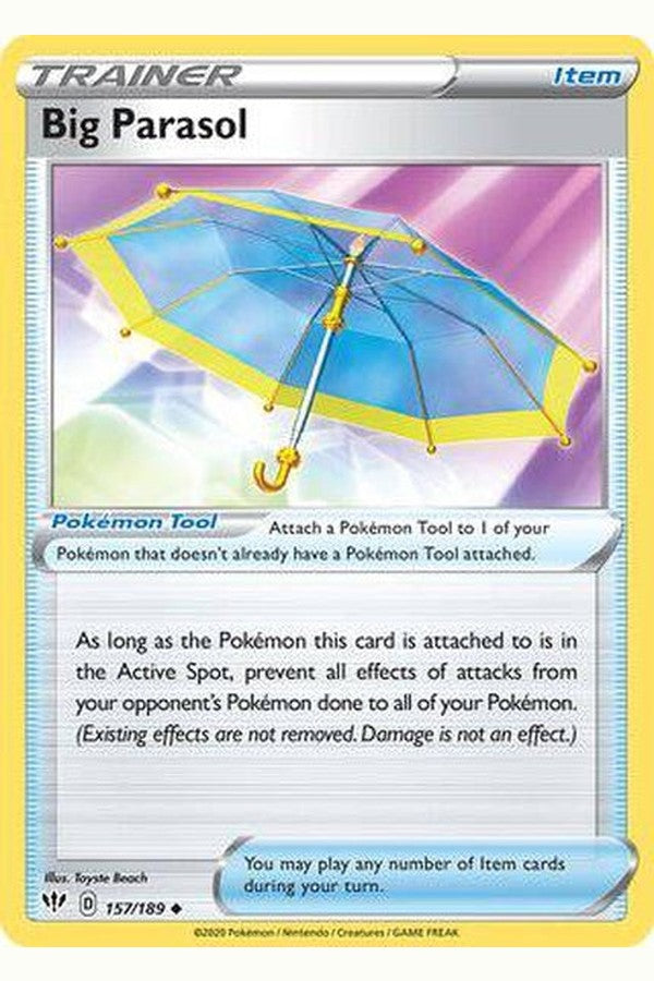 157/189 Big Parasol - Uncommon - Collectible Madness