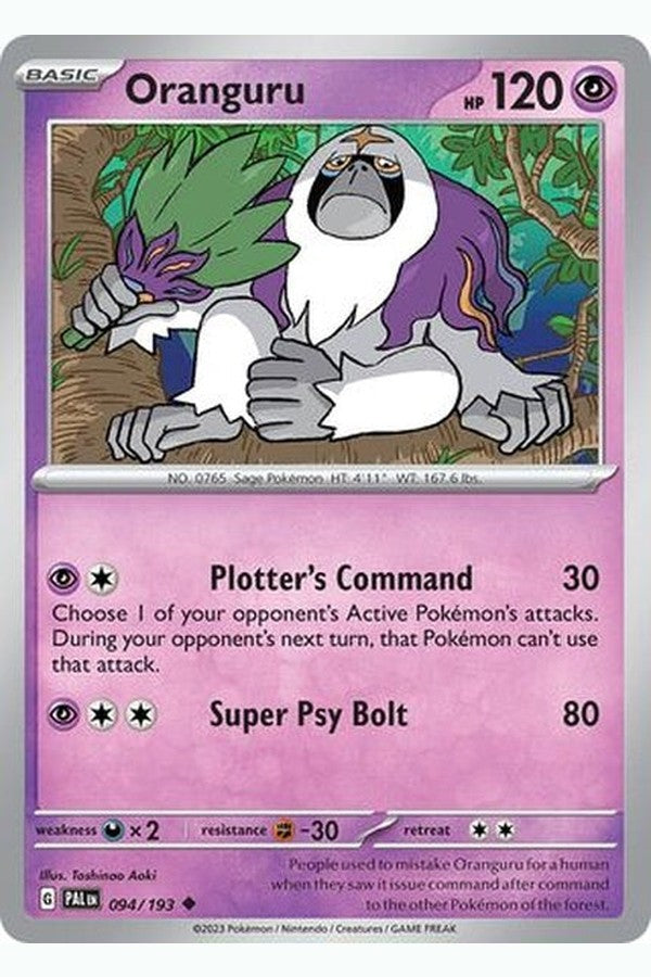 094/193 Oranguru - Uncommon