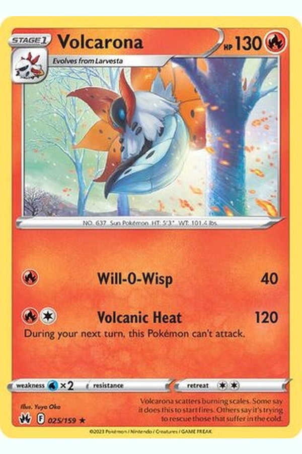 025/159 Volcarona - Rare