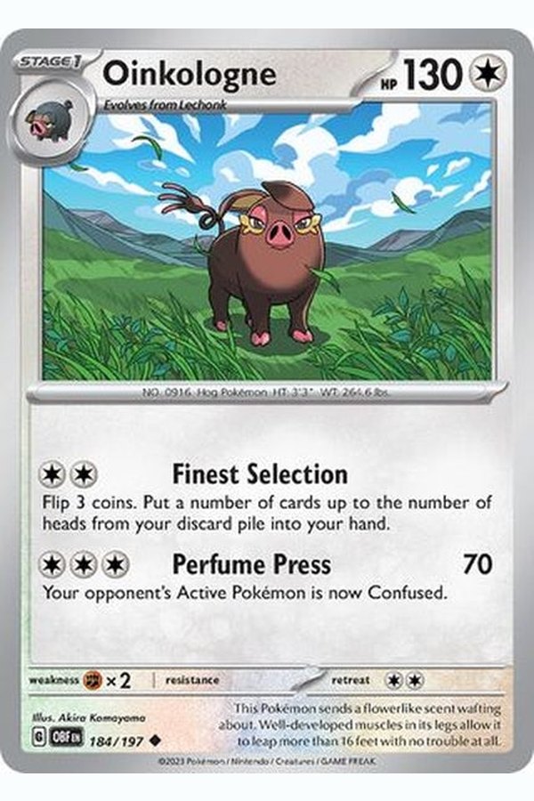 184/197 Oinkologne - Uncommon