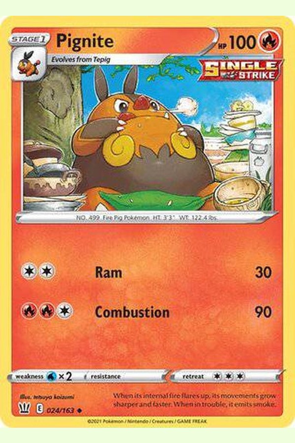 024/163 Pignite - Uncommon - Collectible Madness