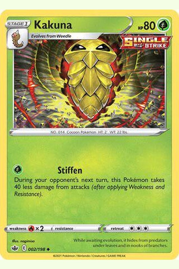 002/198 Kakuna - Uncommon - Collectible Madness