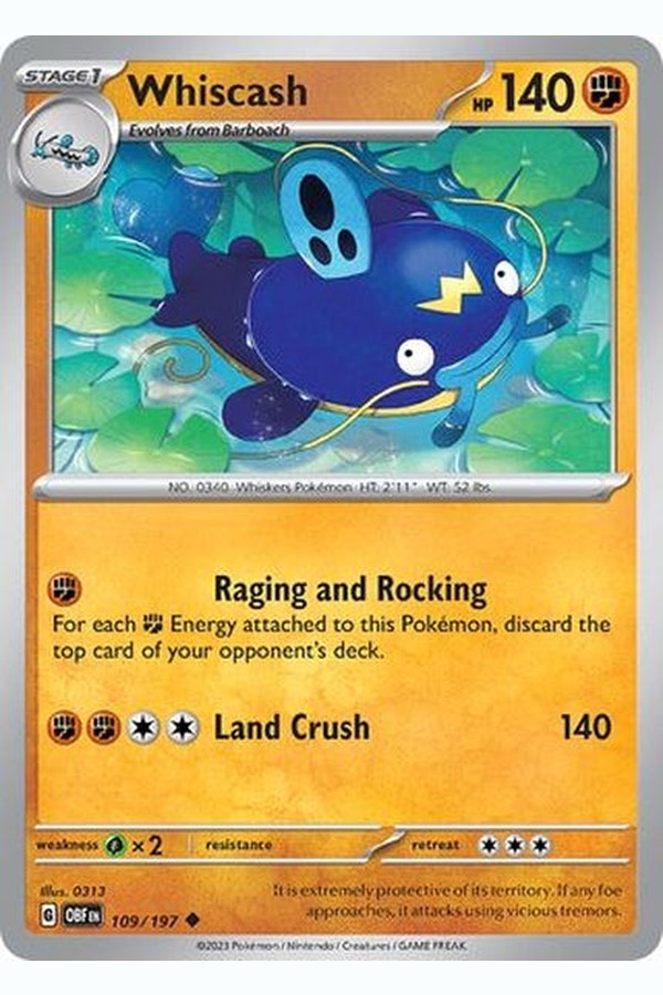 109/197 Whiscash - Uncommon