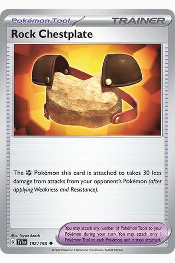 192/198 Rock Chestplate - Uncommon