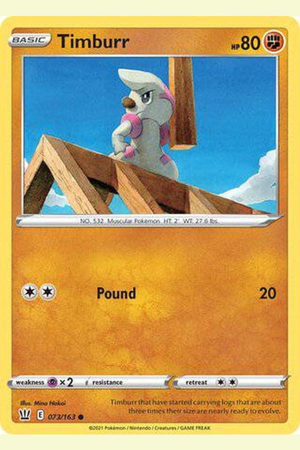 073/163 Timburr - Common - Collectible Madness