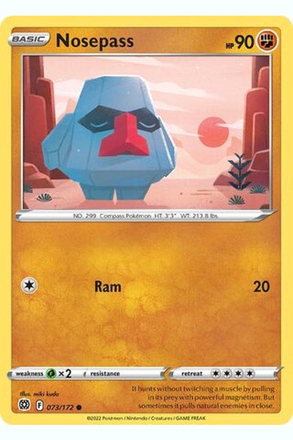 073/172 Nosepass - Common - Collectible Madness