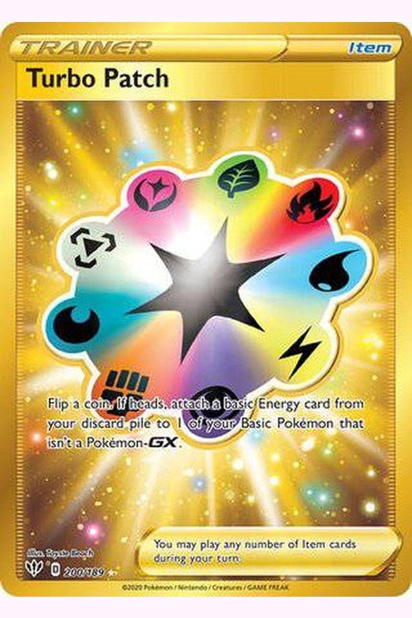 200/189 Turbo Patch - Rare Secret - Collectible Madness