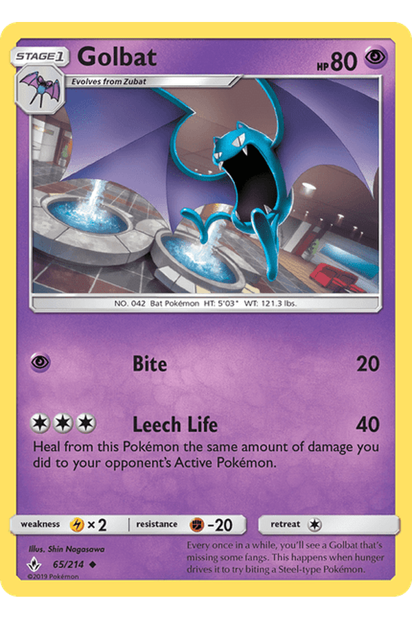 065 / 214 Golbat - Uncommon - Collectible Madness