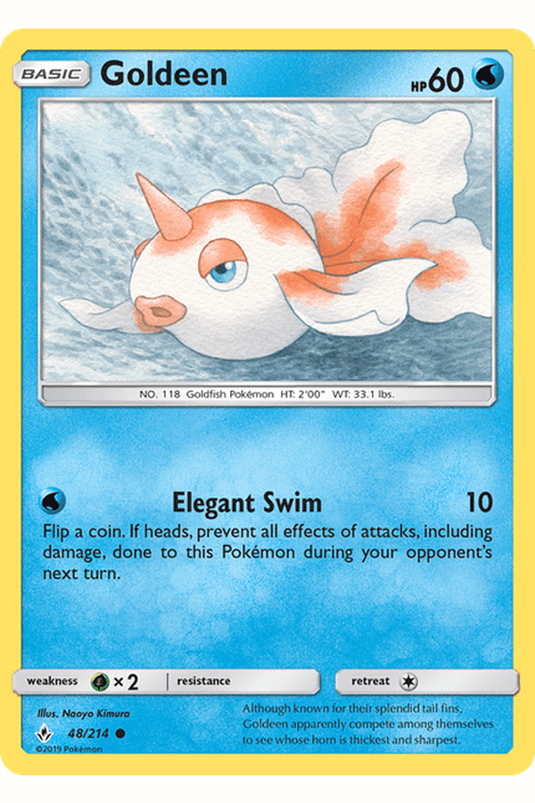 048 / 214 Goldeen - Common - Collectible Madness