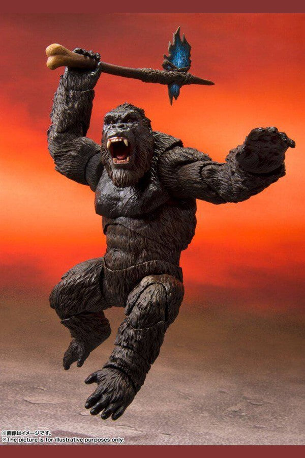 S.H.MONSTERARTS Kong from Movie Godzilla Vs. Kong 2021 - Collectible Madness