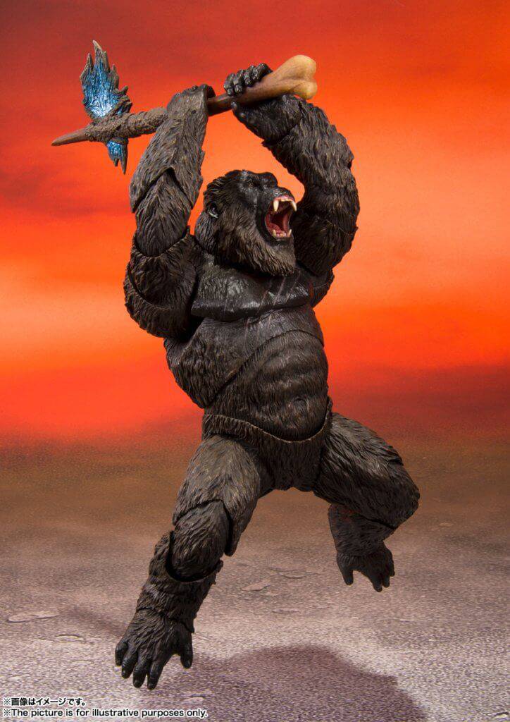 S.H.MONSTERARTS Kong from Movie Godzilla Vs. Kong 2021 - Collectible Madness