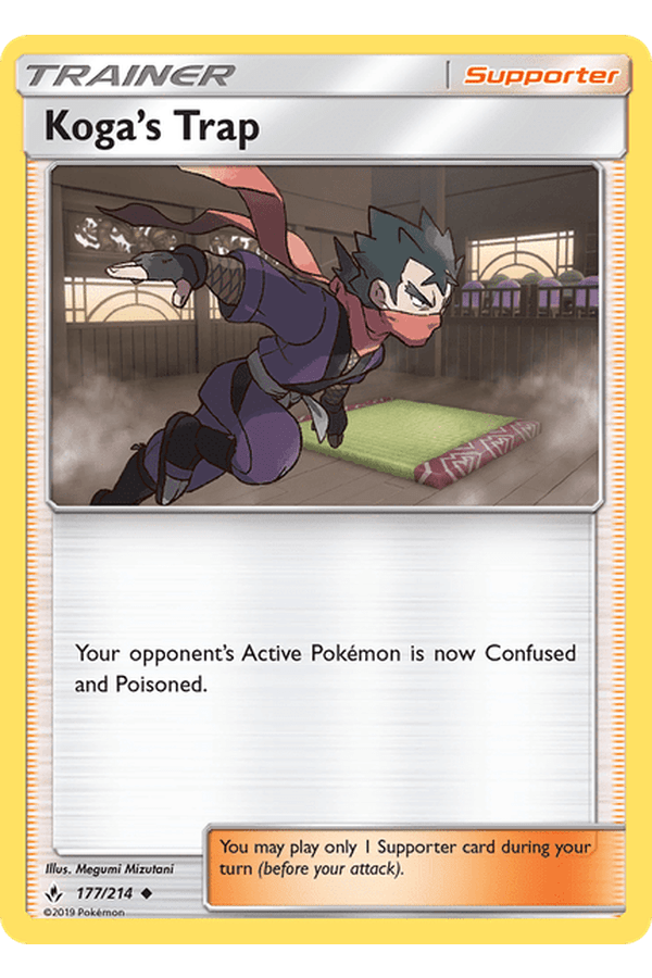 177 / 214 KogaÕs Trap - Uncommon - Collectible Madness