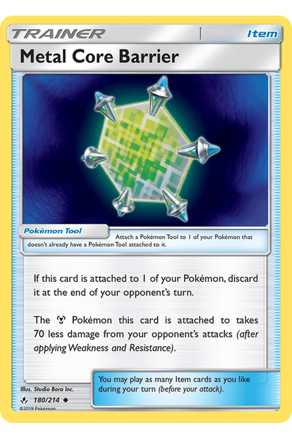 180 / 214 Metal Core Barrier - Uncommon - Collectible Madness
