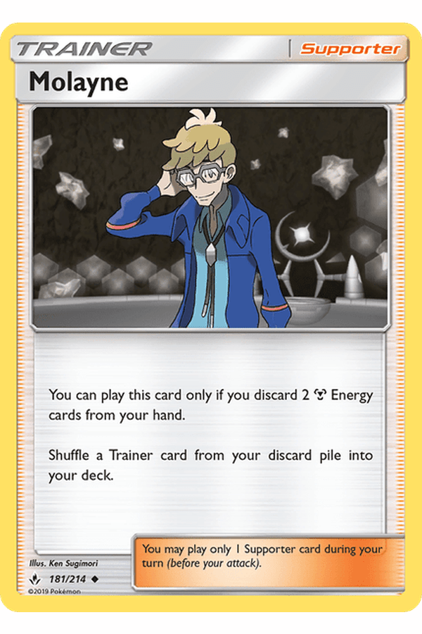 181 / 214 Molayne - Uncommon Reverse Holo - Collectible Madness