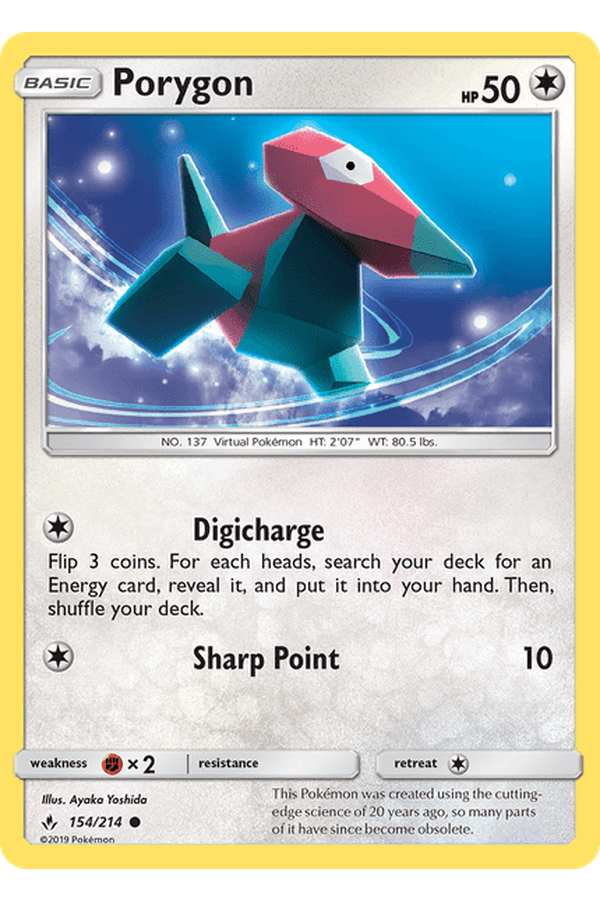 154 / 214 Porygon - Common - Collectible Madness