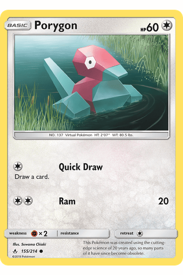 155 / 214 Porygon - Common - Collectible Madness