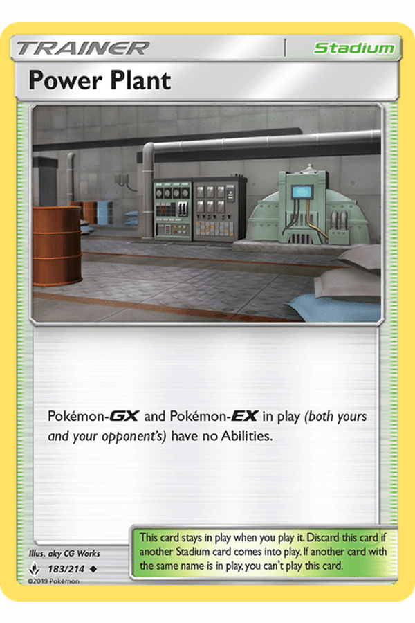 183 / 214 Power Plant - Uncommon - Collectible Madness