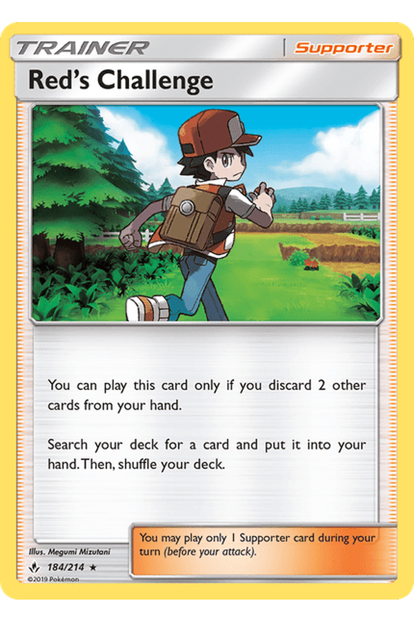 184 / 214 RedÕs Challenge - Rare Holo - Collectible Madness