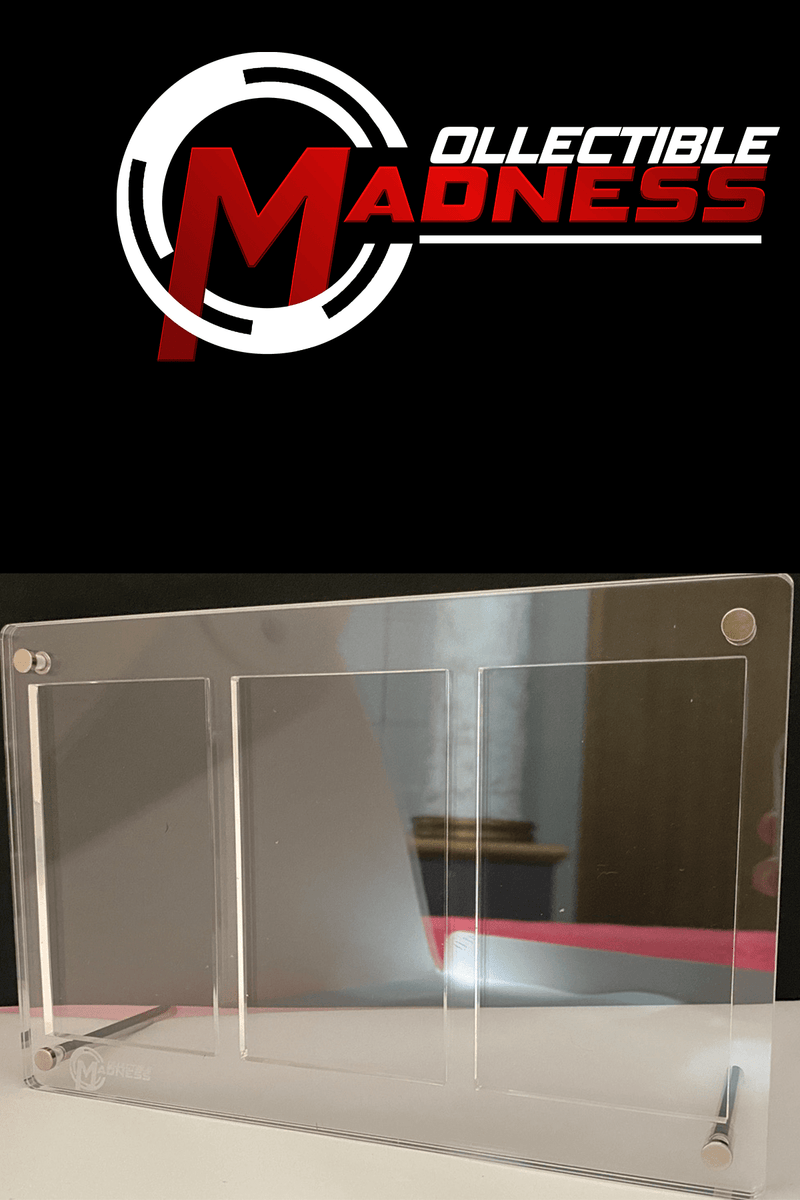 Acrylic Storage and Display Case - 3x Booster Pack - Collectible Madness