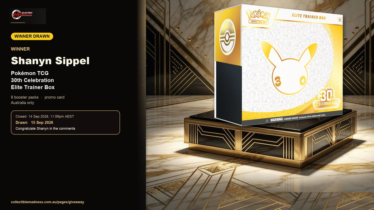 30th Celebration ETB Giveaway Winner Announced