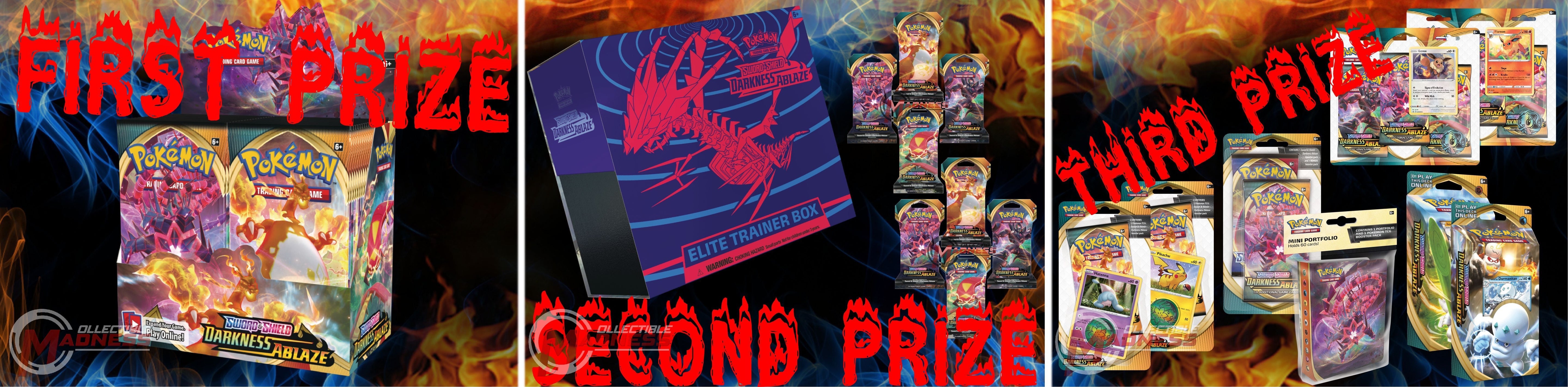 Pokemon - TCG - Darkness Ablaze Giveaway