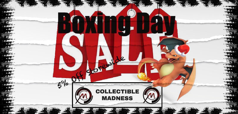 BOXING DAY SALE - 5% OFF