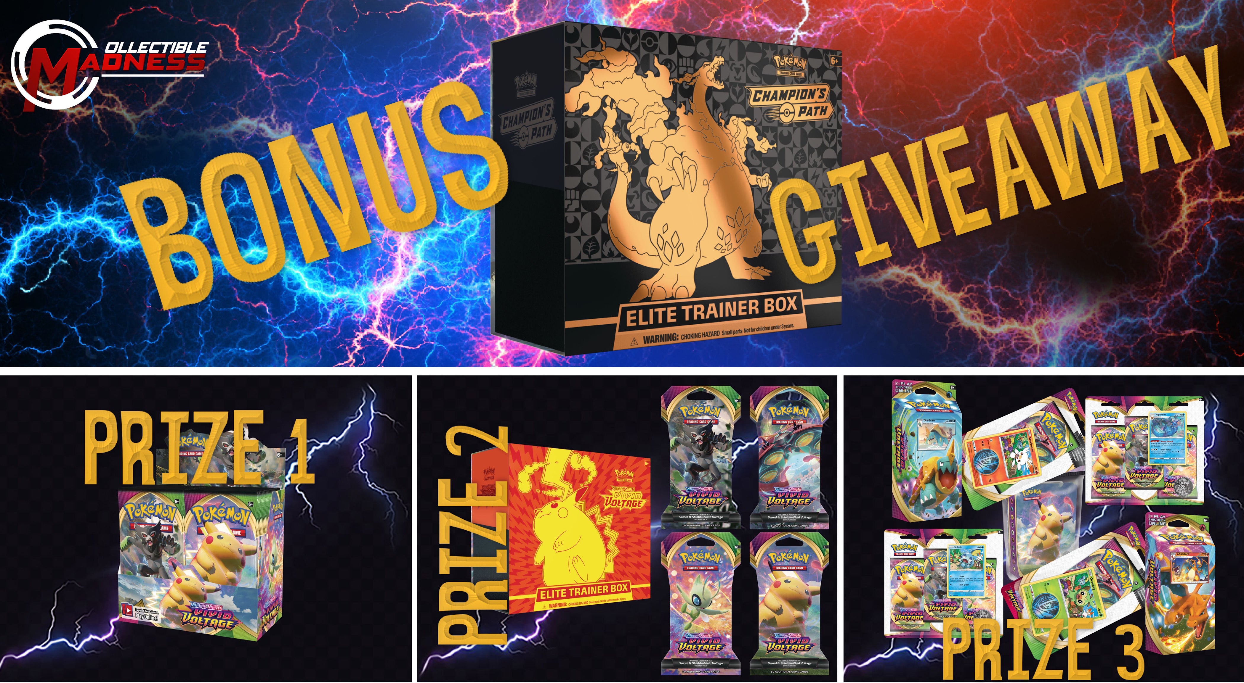 ITS GIVEAWAY TIME | VIVID VOLTAGE