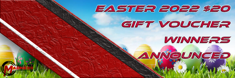 Easter $20 GIFT VOUCHER WINNERS !!