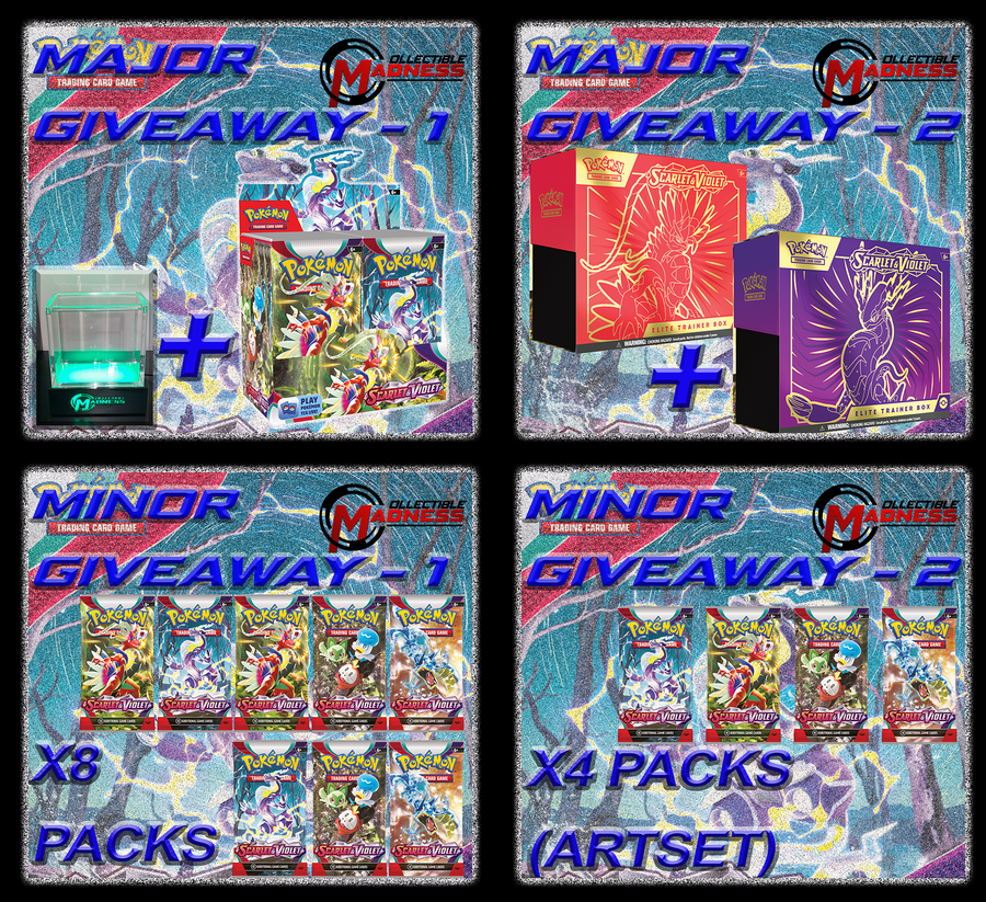 Pokemon TCG Scarlet & Violet GIVEAWAY WINNERS Announced