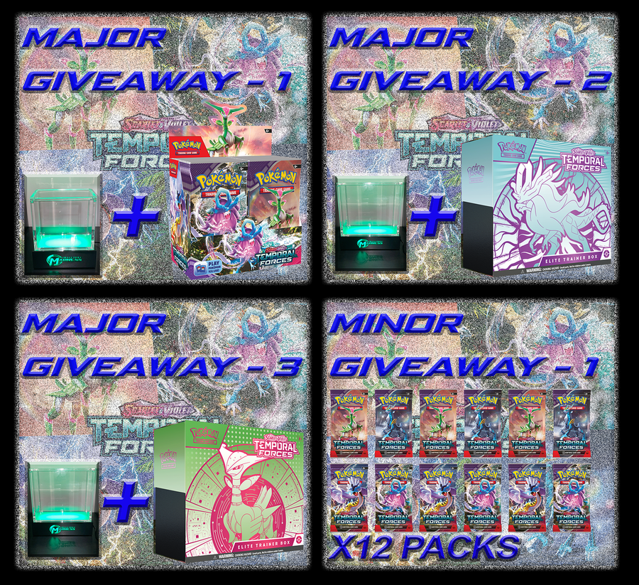 Pokemon Temporal Forces | Huge GIVEAWAY