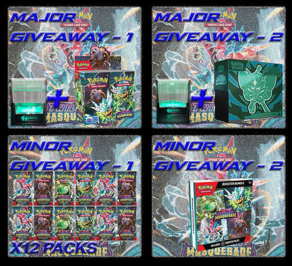 Pokemon TCG Twilight Masquerade GIVEAWAY WINNERS Announced