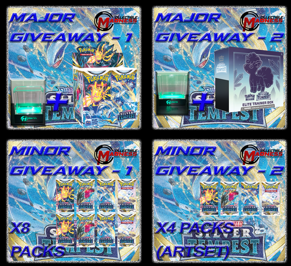 Pokemon TCG Silver Tempest GIVEAWAY WINNERS Announced