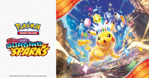 IMPORTANT NOTICE! Updated Release Date for Pokémon TCG Surging Sparks