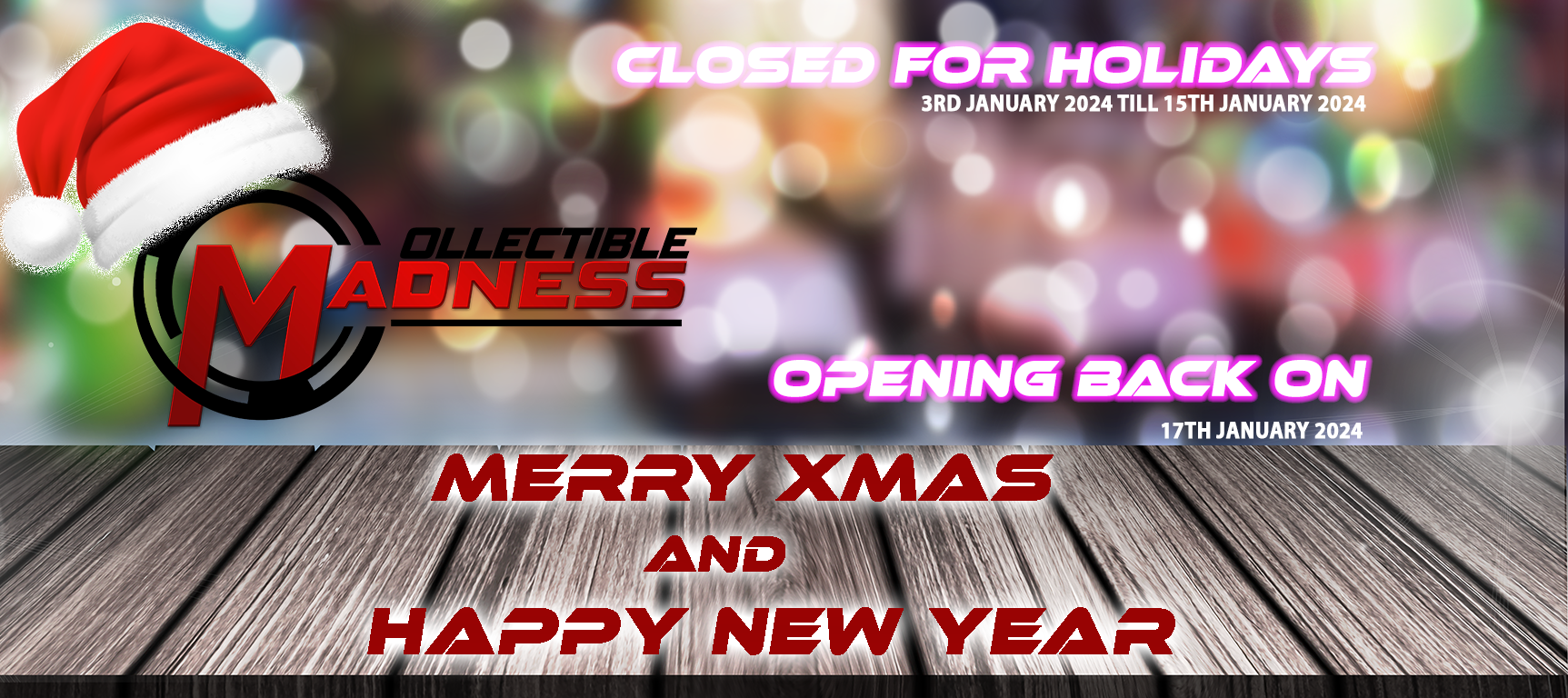 End of Year Holidays - 2024
