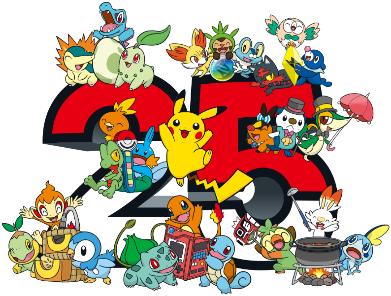 Pokemon 25th Anniversary Collectibles