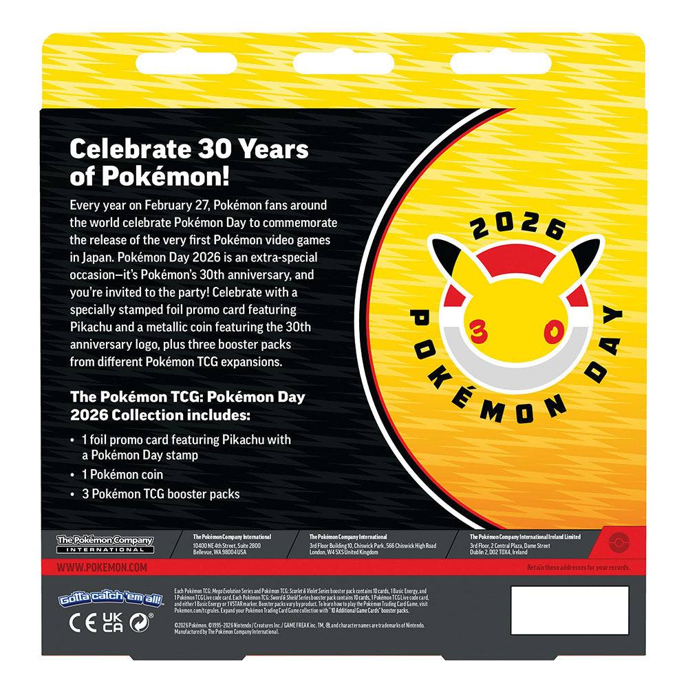 Pokemon - TCG - Pokemon Day 2026 Collection