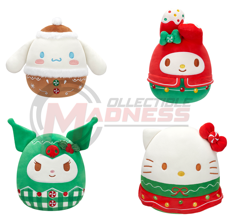 SQUISHMALLOWS 8" Hello Kitty Holiday Asst